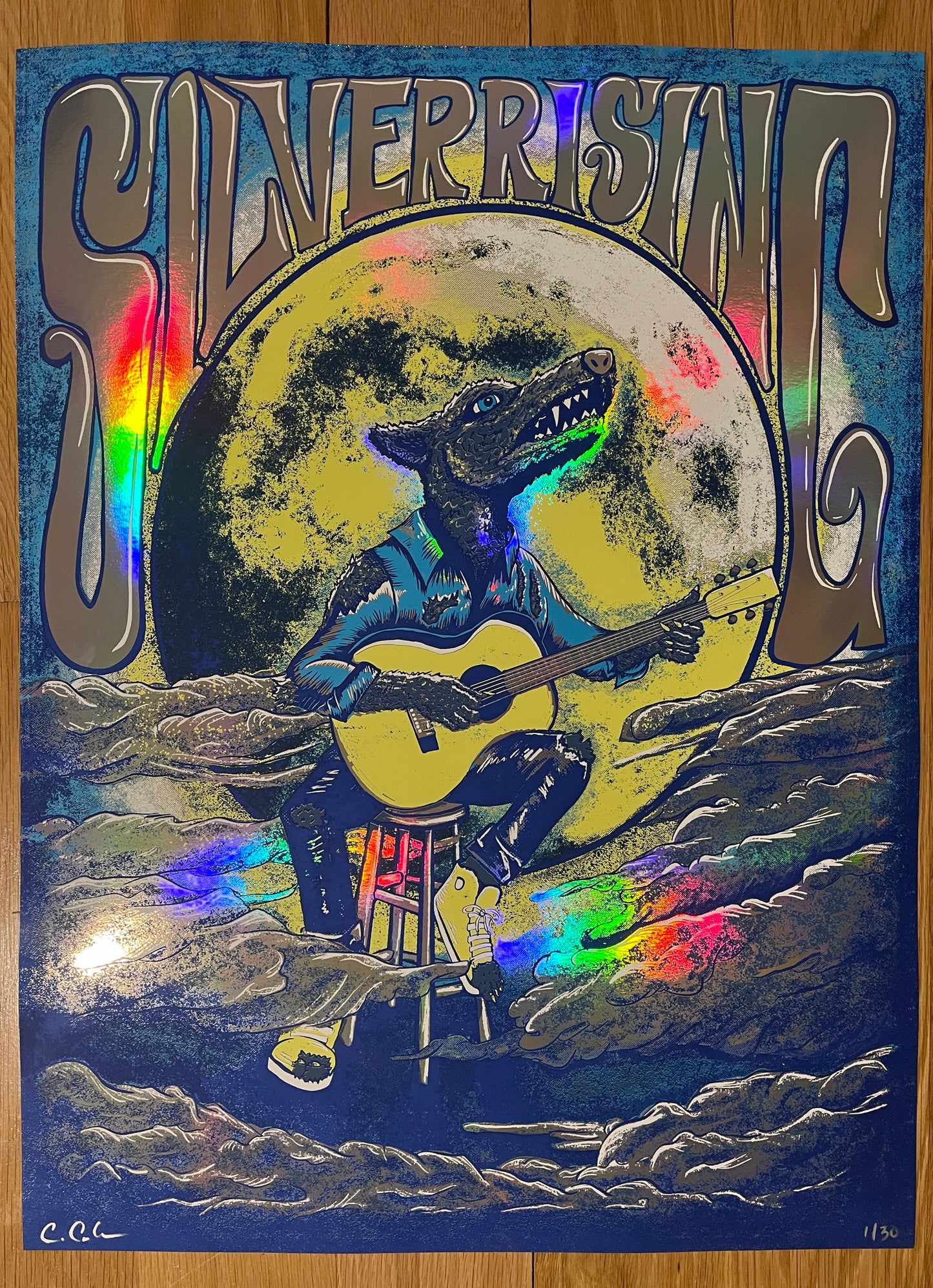 Silver Rising Foil Art Print (LE 30)