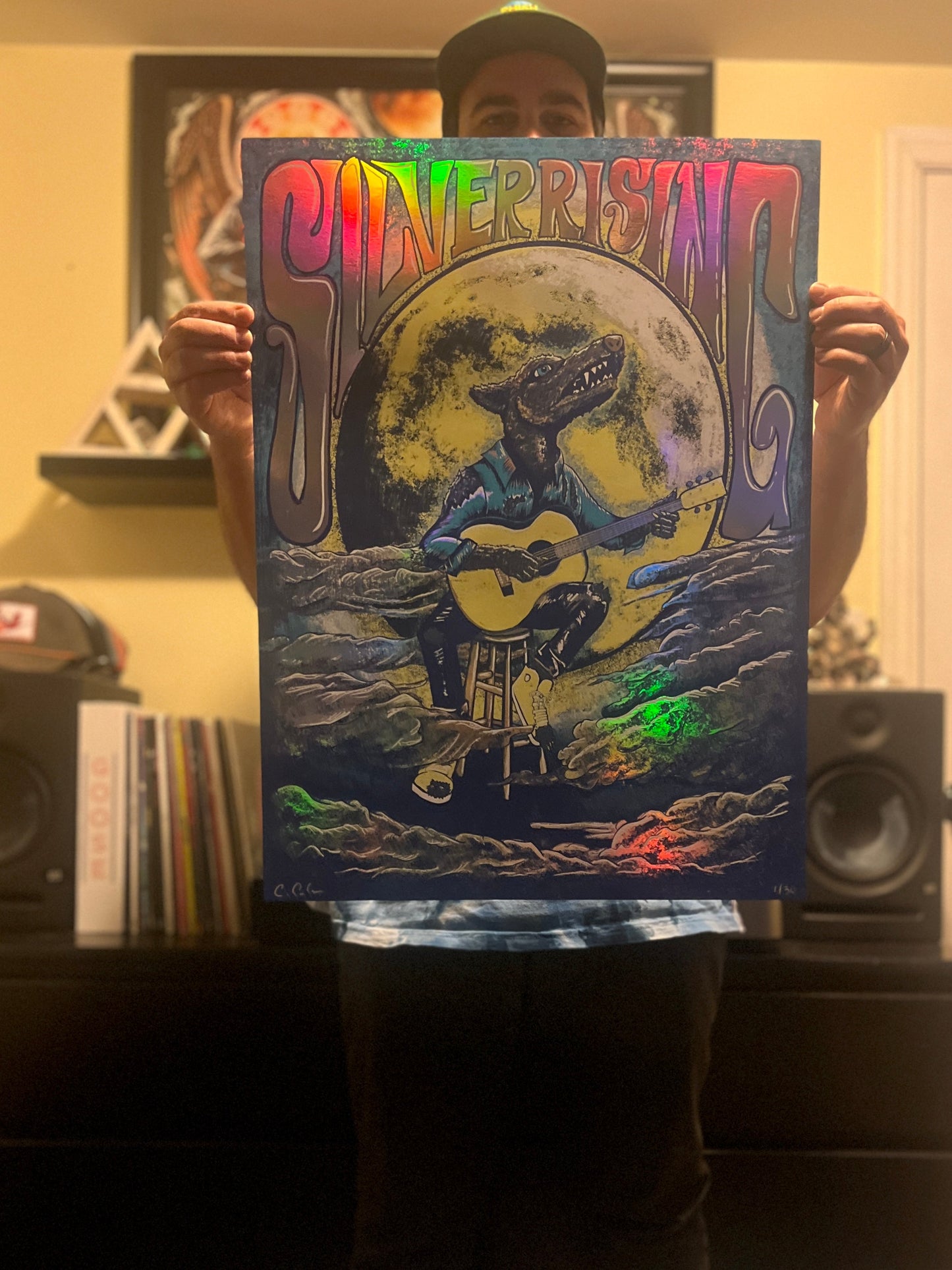 Silver Rising Foil Art Print (LE 30)