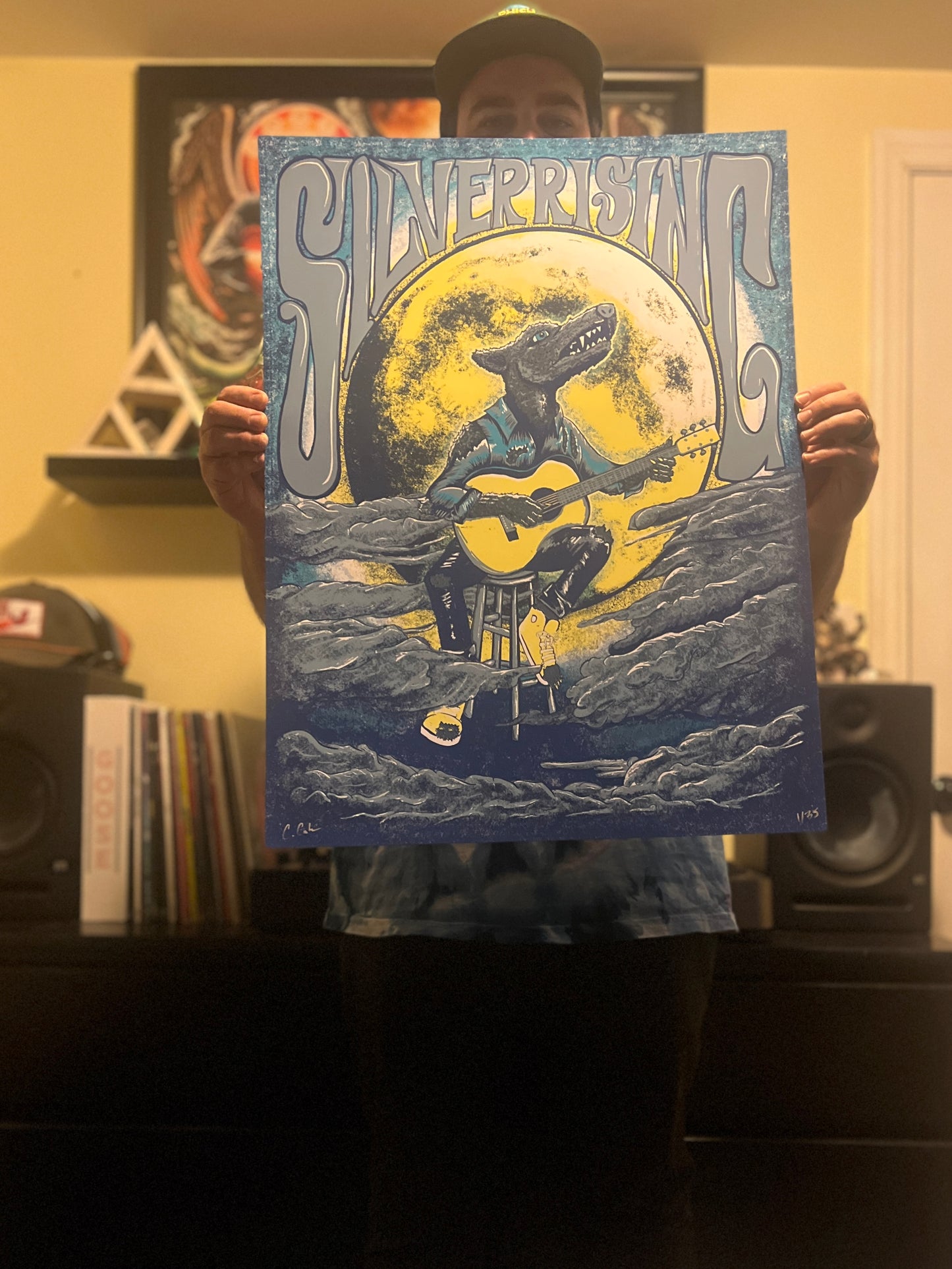 Silver Rising Paper Art Print (LE 35)