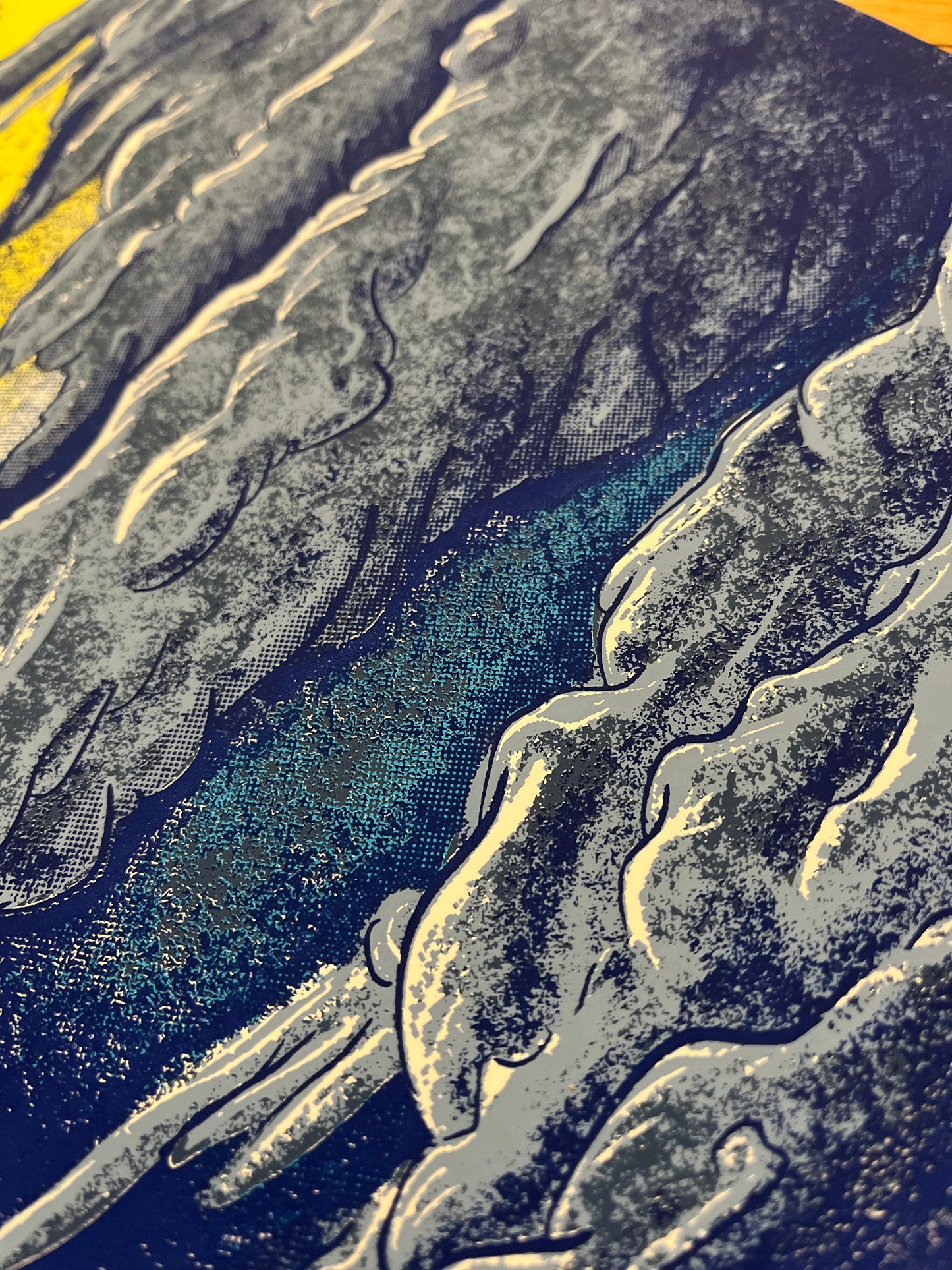 Silver Rising Paper Art Print (LE 35)
